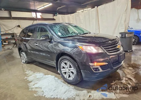 2015 Chevrolet Traverse Lt из США, поврежденный, VIN 1GNKVGKDXFJ248544